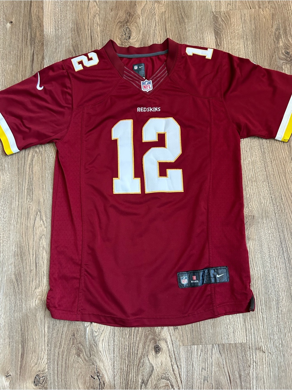 Redskins NFL Burgundy COUSINS ROOKIE #12 Football Jersey